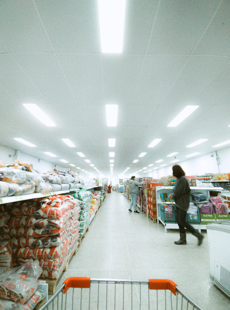 A grocery haul for a typical family…