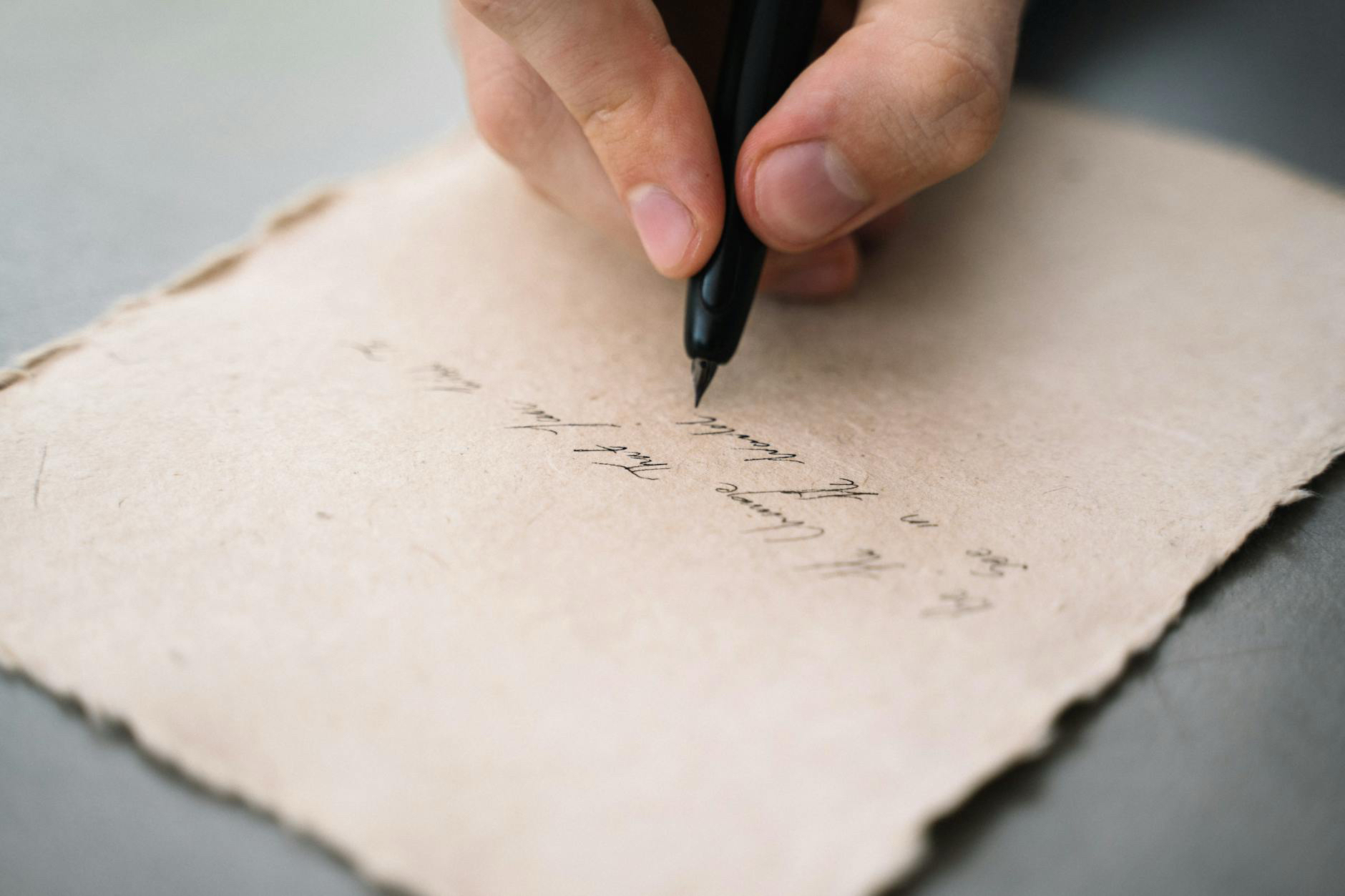 A destiny made through these words…